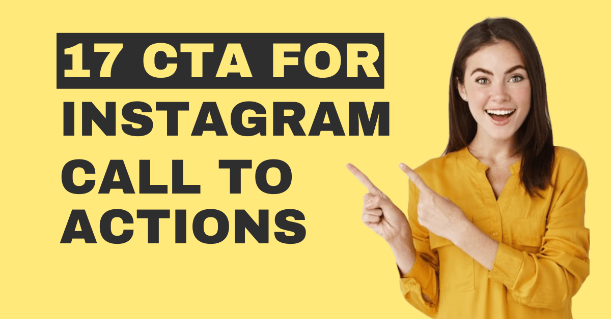 Instagram Call to Actions